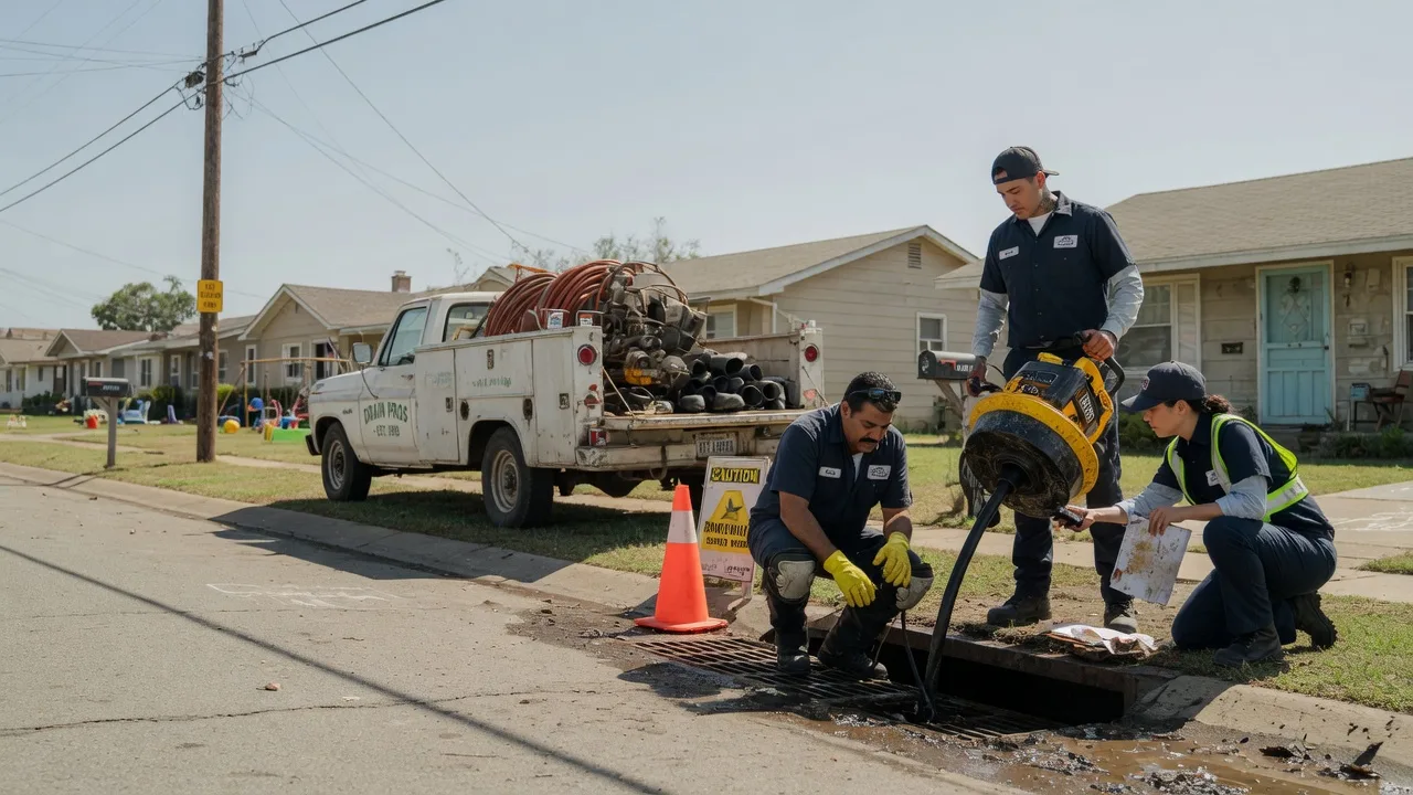 Drain Cleaning in Crane, TX near me